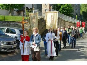 Bittprozession an Christi Himmelfahrt (Foto: Karl-Franz Thiede)